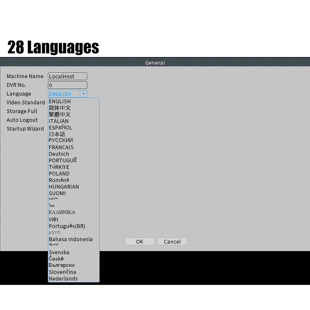 OUERTECH Mini NVR Full HD 16 Channel Security CCTV NVR 5MP 16CH ONVIF For IP Camera System IP Camera Network Recorder