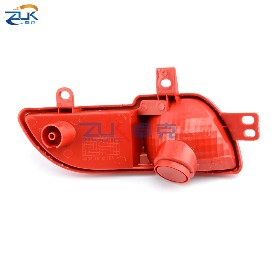 ZUK Car Lights Rear Bumper Reflector Fog Light Fog Lamp For Peugeot For 206 Plus / 207 Hatchback 2008-2014 Tail Lamp Tail Light