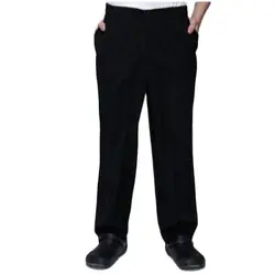 Pantalon de travail pour Chef, salopette de serveur de Restaurant, uniforme d'hôtel, pantalon noir, uniforme de Chef, pantalon de cuisine pour homme