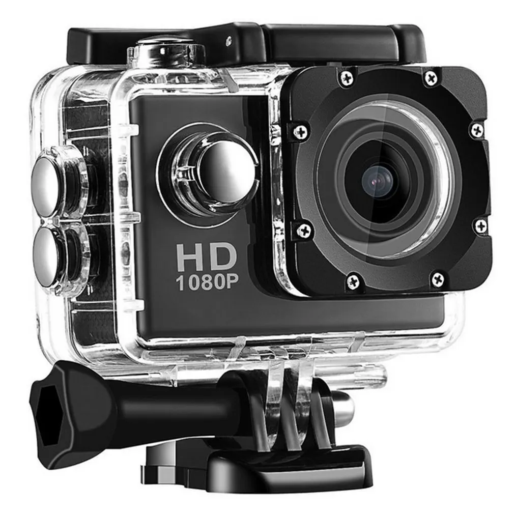 

2.0" HD 1080P / 24fps Waterproof Digital Action Camera Video Camera CMOS Sensor Wide Angle Lens 1080P Sports Camara Profesional