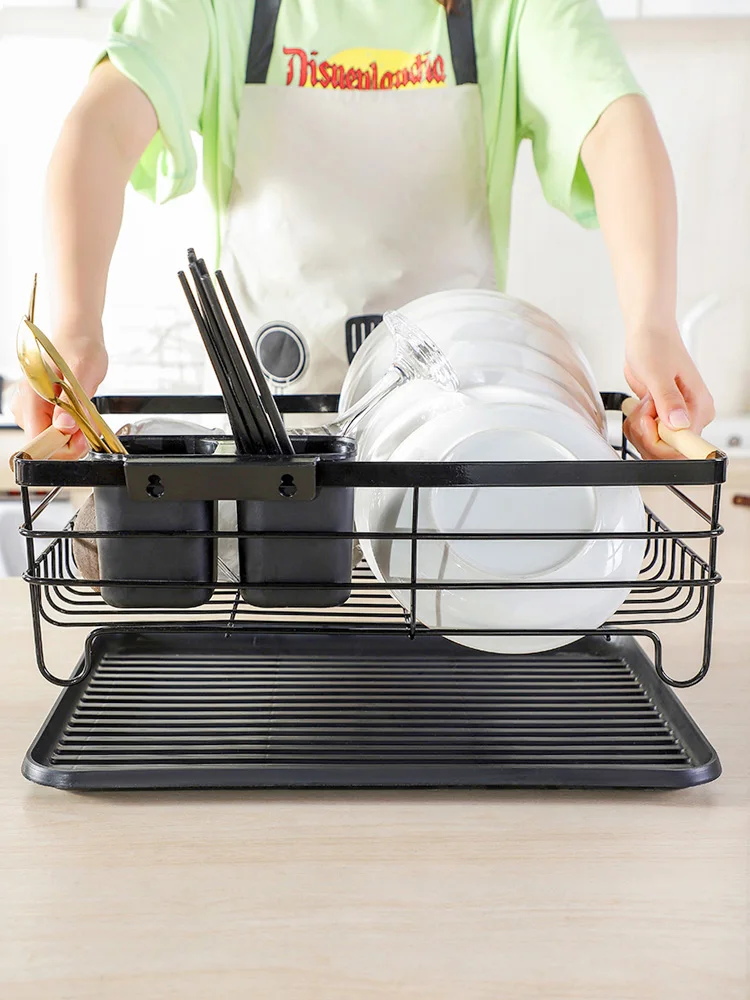 Dish Rack Kitchen Dish Rack Drain Rack Drain Dish Rack Sink Shelf Washing Dishes and Chopsticks Filter Rack Kitchen Organizer