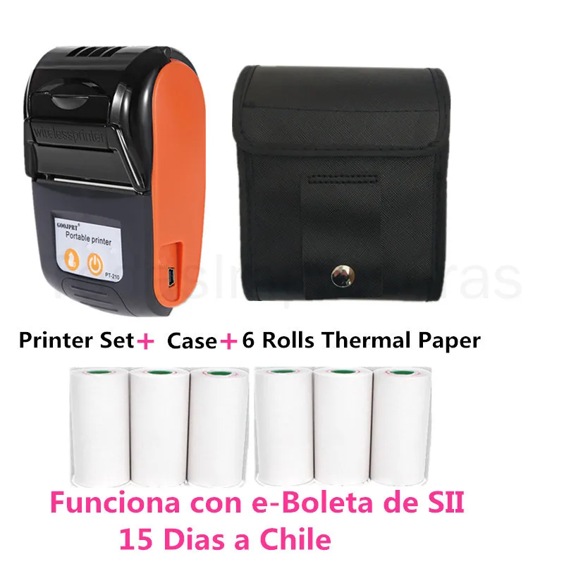 58mm Wireless Mini Thermal Printers Portable Receipt Printer Thermal BT Mobile Phone Android POS PC Pocket Bill Makers Impresora