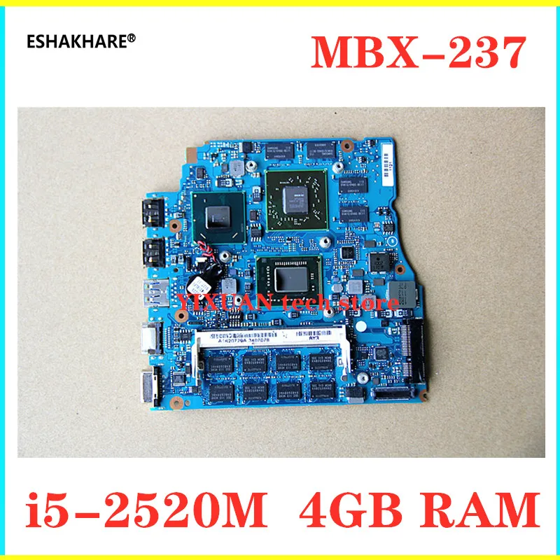 

15.6 For SONY VPCSE polegada Laptop Motherboard HM67 i5-2520 2510M CPU HD6630M 1G GPU RAM 4GB MBX-237 Motherboard 100% test work