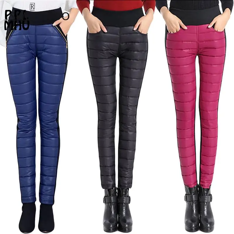 Casual velvet warm pants mother  pencil leggings 2021  stretch pants women jogging leggings