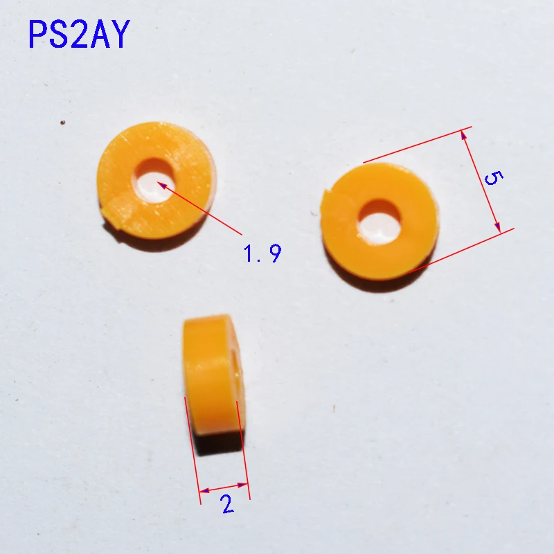 100pcs plastic Bushing axle sleeve rc car robot ship four  six axis aircraft diy toys parts model accessories baby toy for child