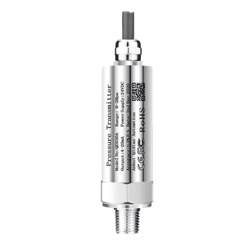 Waterproof Pressure 4-20mA 0-4.5V Transmitter Sensor 60 MPa 16bar 200bar G1/4 Thread, Transducer