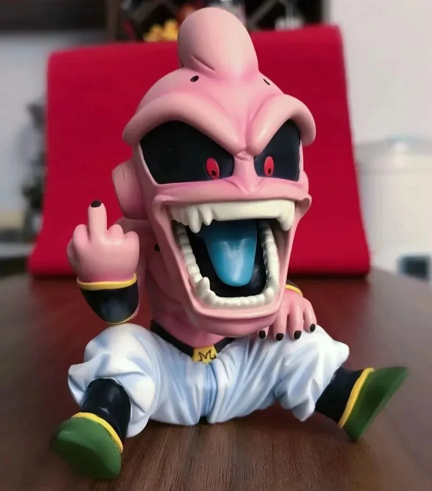 Figuras de acción de Dragon Ball Z, muñecos de 10CM, Super Saiyan, One, Majin, Buu, freezer, regalo celular