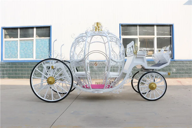 Electric Cinderella Prinss Wedding Horse Carriage Design Royal Classic Sightseeing Cart For Sale