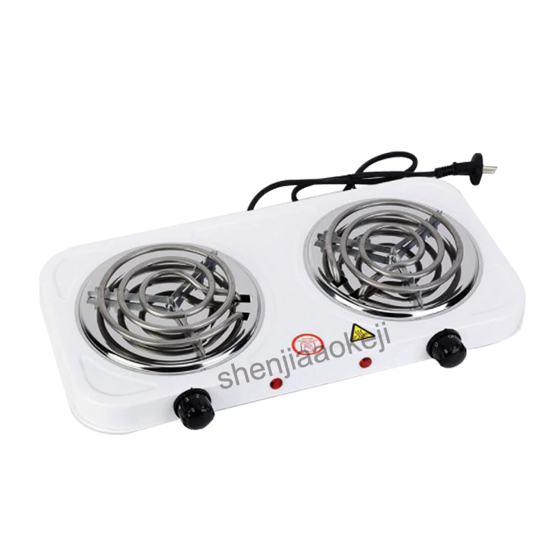 Household heating Stove Iron Burner Coffee Heater Double-head Non-radiative Electric Furnace kitchen Hotplates Cooker 1pc