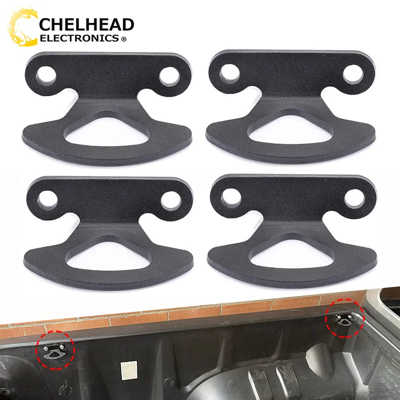 Truck Bed Tie Down Hooks for Ford F150 Heritage F250 2004-2010 Explorer Sport Trac 2001-2010 Lincoln Mark LT 2005-2008