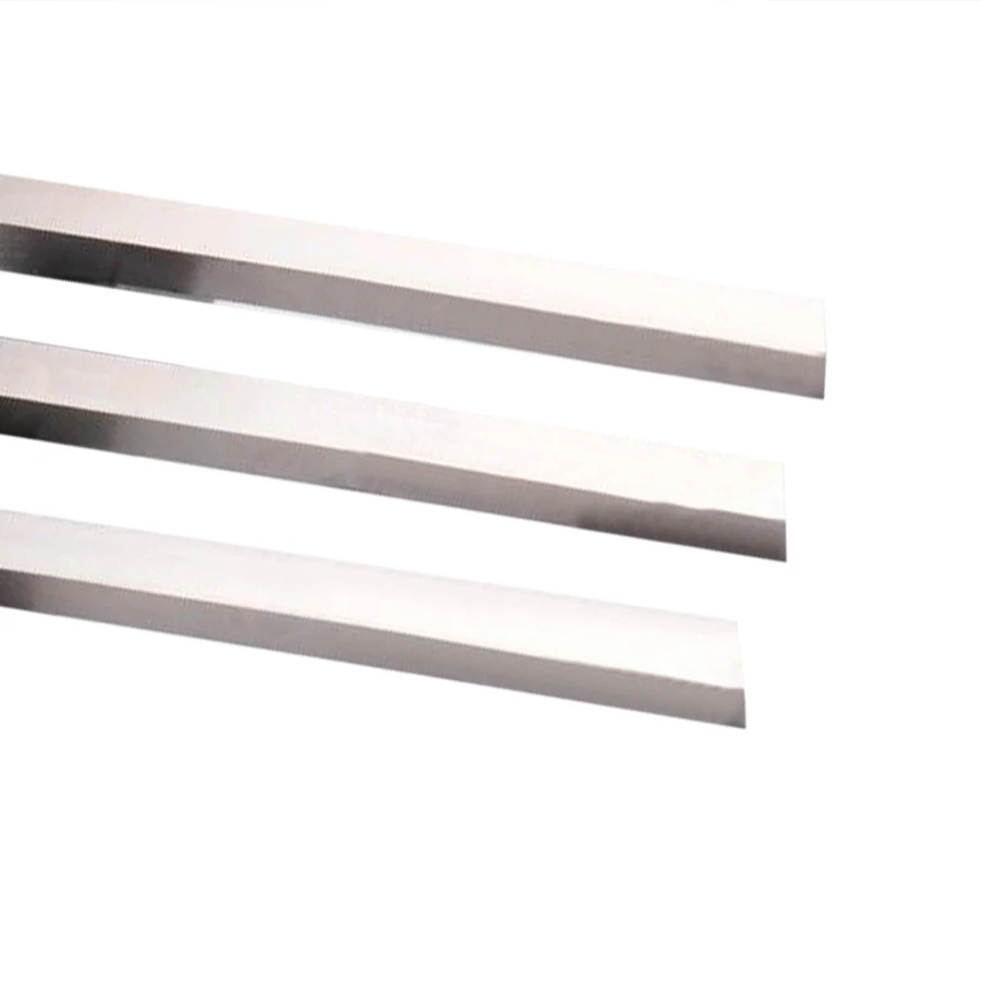30x300 35x300 40x300 45x300 50x300Steel نحت سكين أبيض قضيب فولاذي أبيض الصلب البليت شفرة يموت الصلب سكين مسطح سكين مربع
