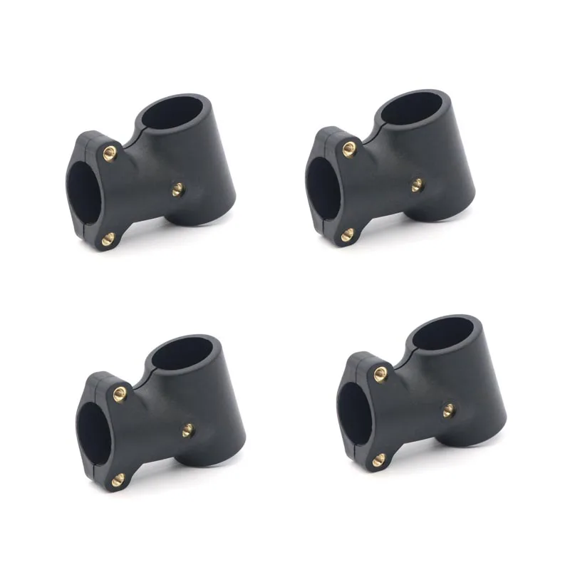 

4PCS EFT Agriculture Drone Nylon 20 to 20mm Tee Joint Three-way 25mm to 25mm Landing Gear Connector Adapter for RC UAV Drone