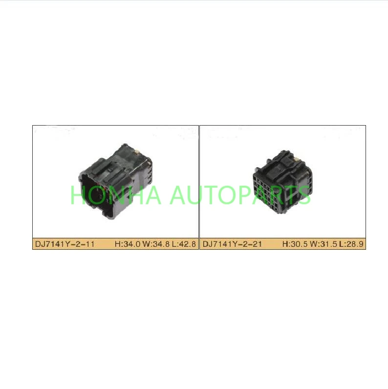 

free delivery 14 Pin MG640352 MG610350 Waterproof Electrical Terminal Auto Connector Sealed Male Female Cable Socket DJ7141Y-2-1