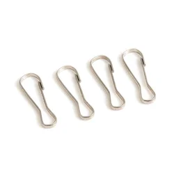 1Pack 16 20 25 32 40 50 55mm Metal Spring Hooks Clasp Connectors For Bracelet Necklace Chain Diy Jewelry Making Findings