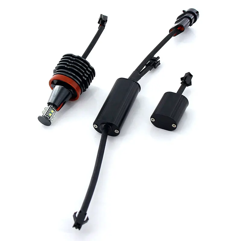 2Pcs/Set  H8 Error Free 120W  LED Angel Eye Marker Lights Bulbs For BMW 1 3 5 Series E60 E61 E70 E71 E90 E92 E93 X5 X6 Z4 M3