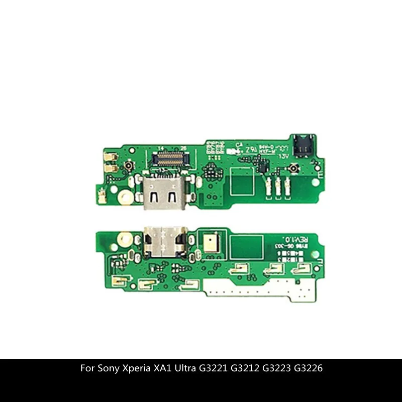 USB Charging Mic Microphone Port board For Sony Xperia XA1 Ultra G3221 G3212 G3223 G3226 Dock Connector charger Flex Cable