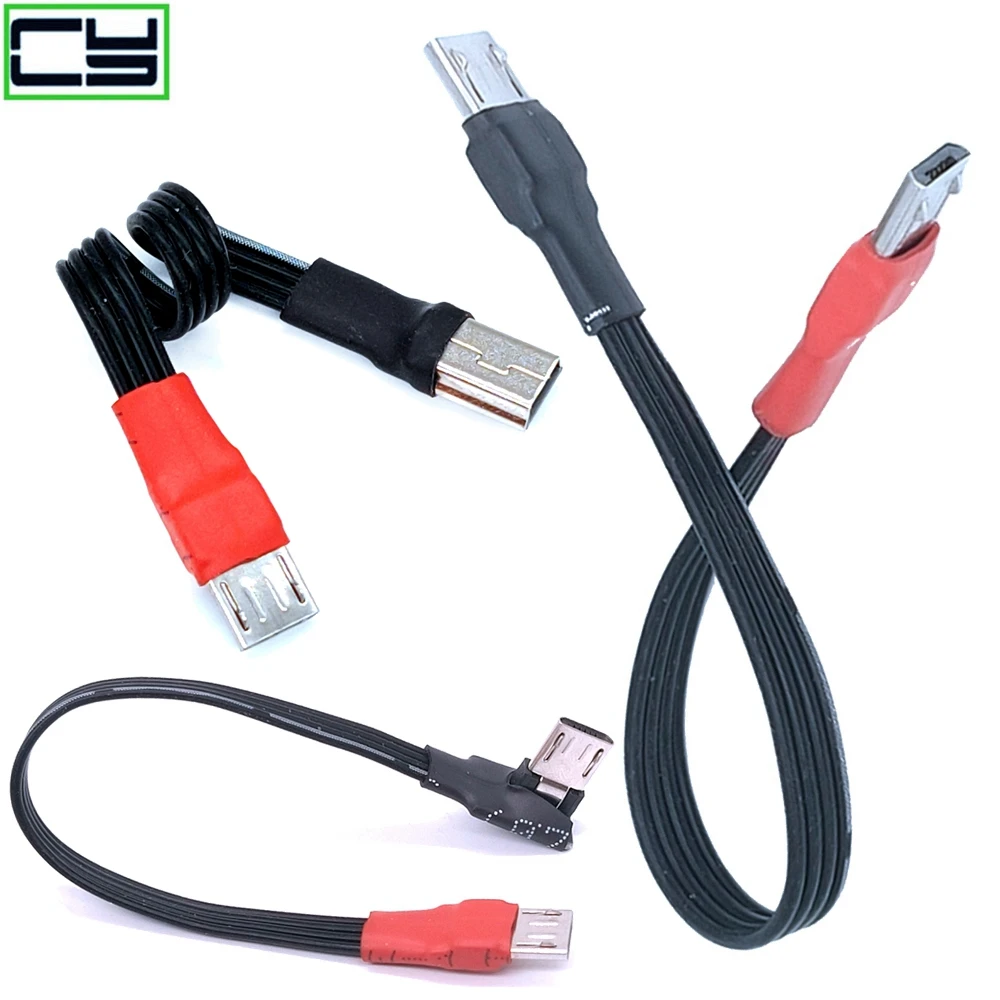 017 Micro USB Type B Male To Micro MINI Type-c  Male Converter OTG Adapter Lead Data Cable Free