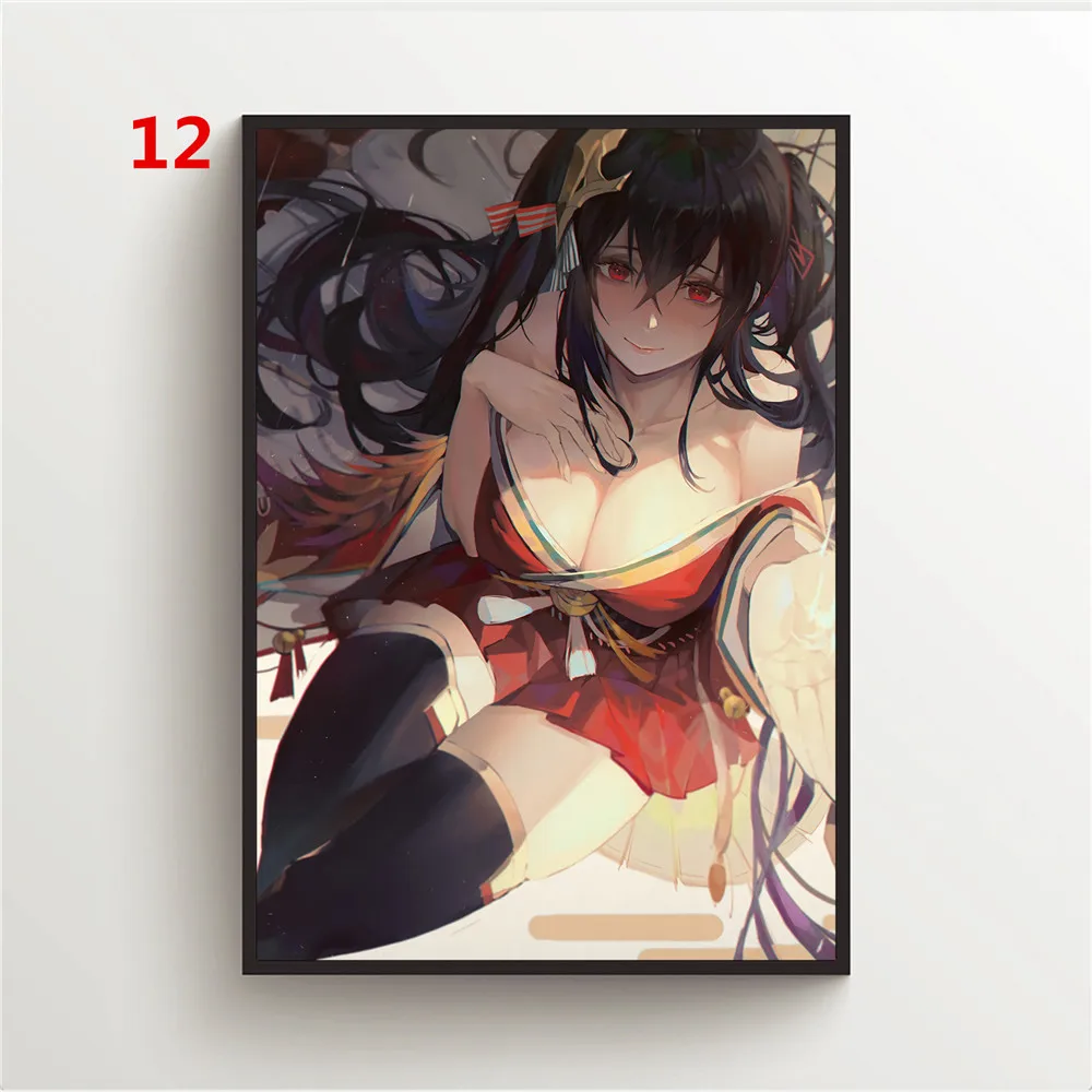 Azur Lane Eugen Kaga Formidable Anime Posters Canvas Painting Wall Decor Room Decor Wall Art Picture Decoration Home Decor