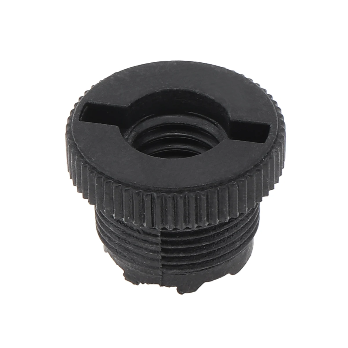 Adaptador de tornillo 3/8 hembra a 5/8 macho, convertidor para micrófono, Clip de soporte, accesorios dorados y negros, 5 uds.