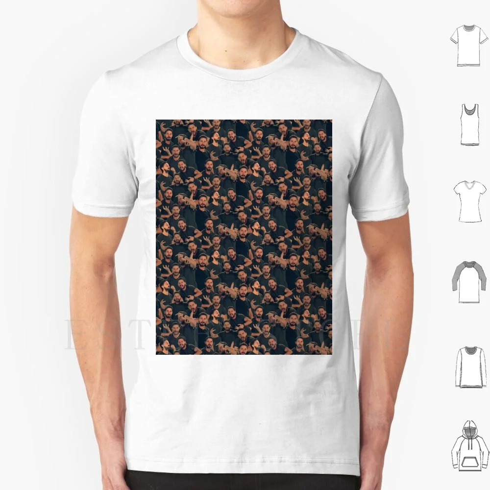 Shia Told Me To Do It! T Shirt Print Cotton Shia Do It Labeouf Actual Cannibal Shia Labeouf Holes Even Stevens Indiana Jones