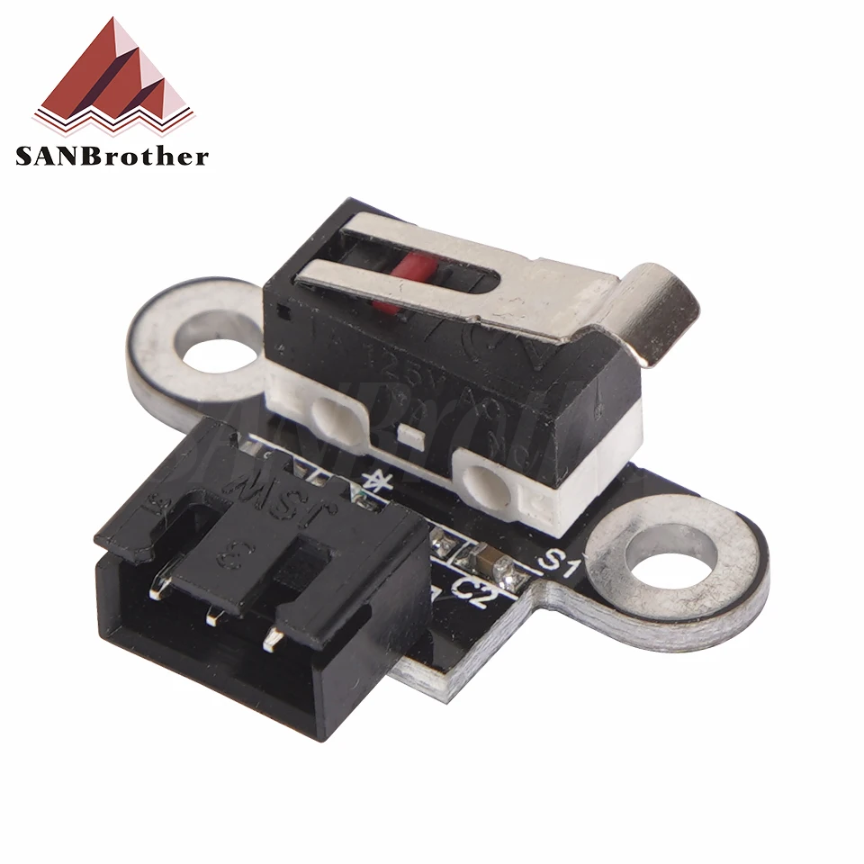 SANBrother 3D Printer Kits Endstop Mechanical Limit Switch Module Endstop Switch Horizontal Type for RAMPS 1.4 RepRap DIY Parts