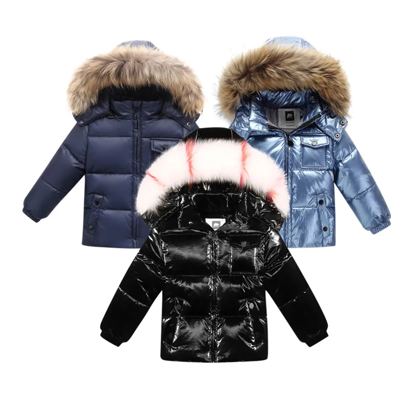 Brand winter Jacket for boys clothing mother & kids clothes duck down children baby boys clothes girls costume coat snowsuit