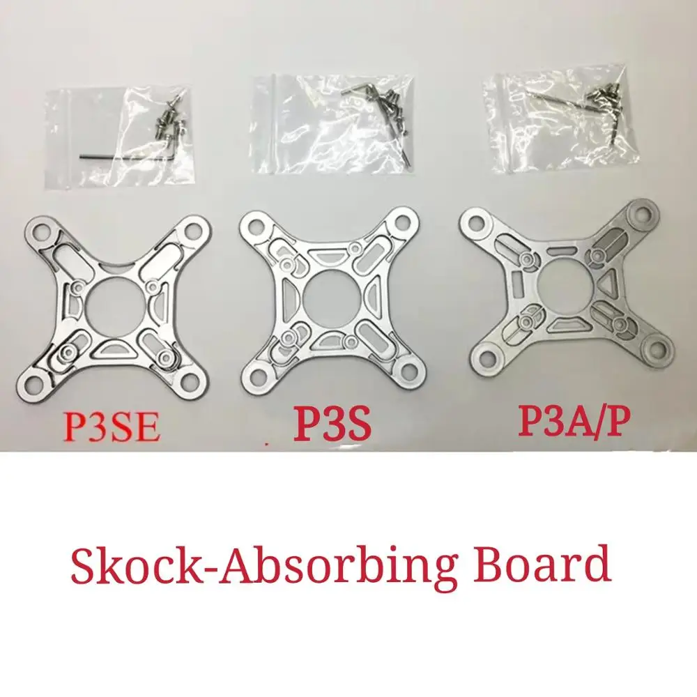 

for DJI Phantom3 3A 3P SE Gimbal Damping Plate Protection Plate Camera Mounting Gear Shock absorbing Board Protection Parts