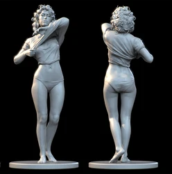 1/24 75mm 1/18 100mm Resin Model Kits Alien Heroine Unpainted No Color RW-251