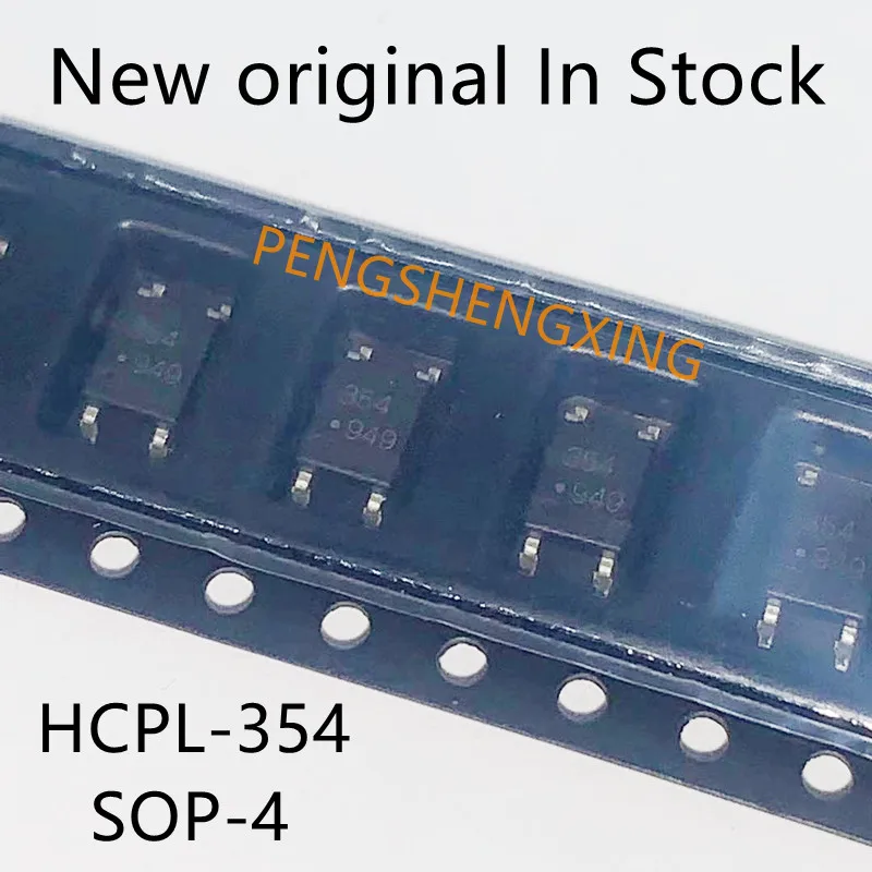 10 Stks/partij HCPL-354 HCPL354 354 SOP4 HCPL-354-000E Optische Koppeling Chip