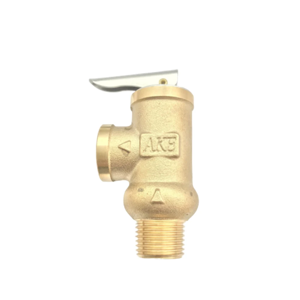 

8Bar Pressure Relief Valve 0.8Mpa Safety Valve YA-15 DN15 G1/2" for Water Heater Solar Eletrical