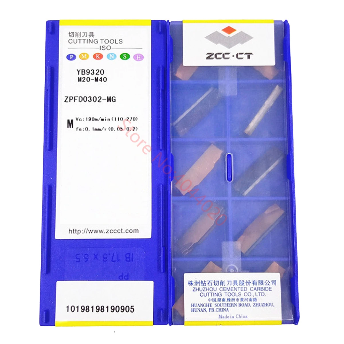 ZCC.CT ZPFD0302 ZPGD0402-MG YB9320 Carbide Insert ZPFD Inserts