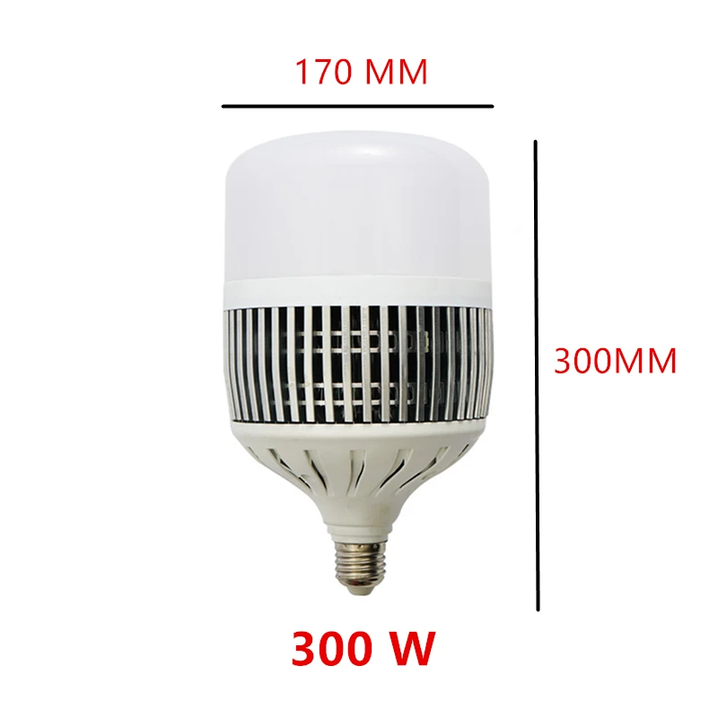 80W 120W 150W 200W 300W lampadina a Led ad alta potenza E26 E27 E39 E40 AC220V lampada a sfera a risparmio energetico illuminazione per officina a pavimento in fabbrica