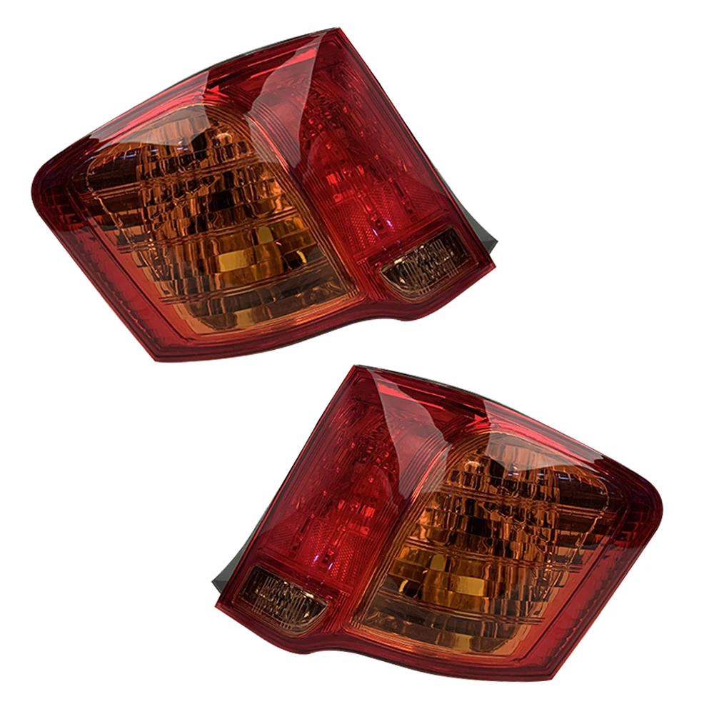 BOOST Tail Light A Pair LED and Crysta 81550-12A20 For Toyota Corolla AXIO NZE140 2006 2007 2008