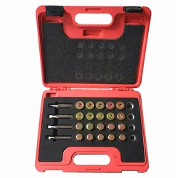 High quality 64Pcs Oil Pan Thread Repair Kit Sump Gearbox Drain Plug Tool Set Car Repairing Tools