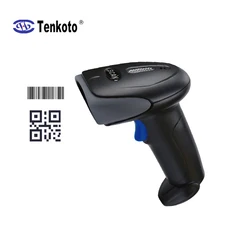 USB 1D QR 2D Barcode Scanner Handheld Wire Codes Reader CCD PDF417 Data Matrix Bar Format Automatic Scan