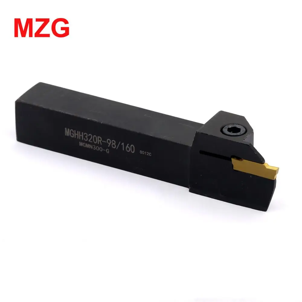 MZG MGHH425R-160-400 Machining Parting Groove Cutter CNC Lathe Cutting Turning Toolholders End Face Grooving Tools