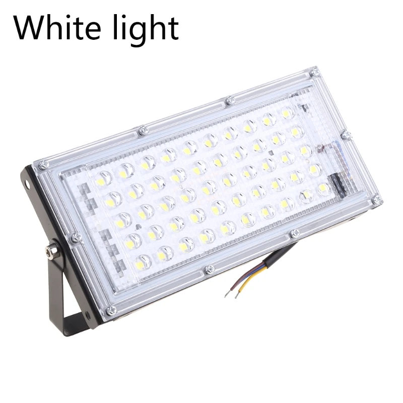 50W LED屋外スポットライト,防水ランプ,IP65防水,フラッシャーライト,110v