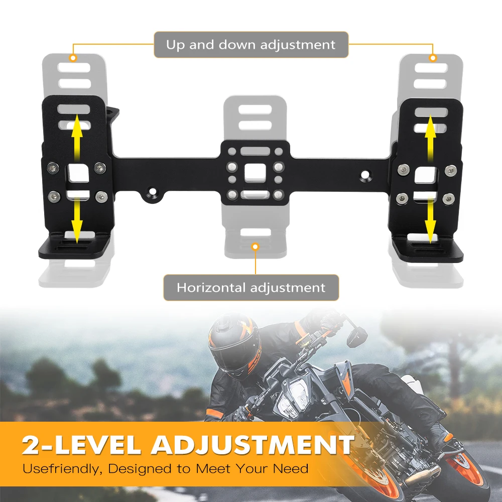 Motorcycle Luggage Rack Side Carrier Bracket For KTM 790 Adventure 890 Adventure ADV 2019-2022 2023 2024 CNC Aluminum Alloy