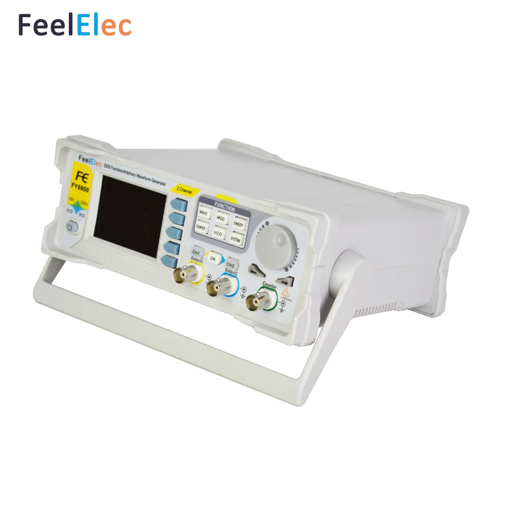 FeelTech FY6900  DDS Dual-Channel Arbitrary Waveform Pulse Function Signal Generator with High Quality