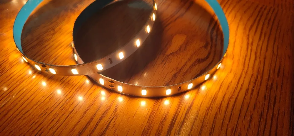 DIY LED U-HOME Hohe CRI Ra 95 + DC24V LED Streifen Lichter SMD5630 Ultra Helle 9000-10000lm Warmes Weiß/Tageslicht weiß Nonwaterproof – Detail 9