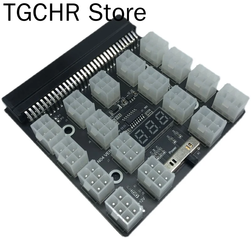 Placa de conversión de energía del servidor HP, placa de alimentación de tarjeta gráfica de 64 pines a 6 pines, interfaz de línea 12 6p, placas totalmente compatibles