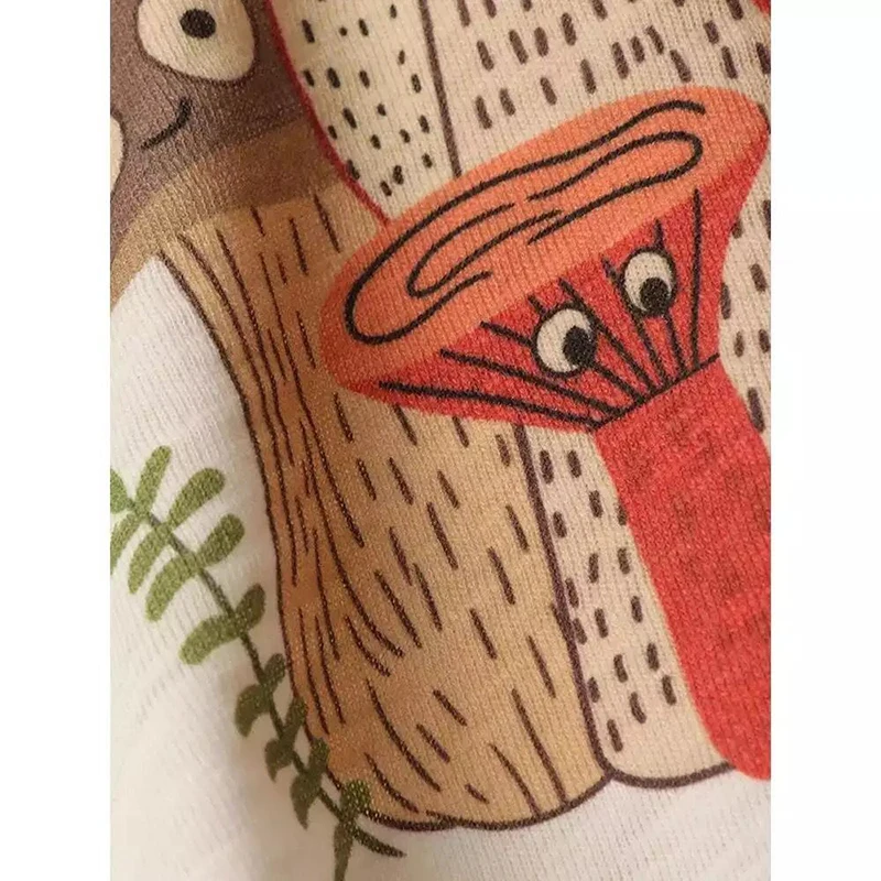 T-shirt rétro abricot pour femmes, vêtement d'été décontracté et mignon, à la mode, streetwear