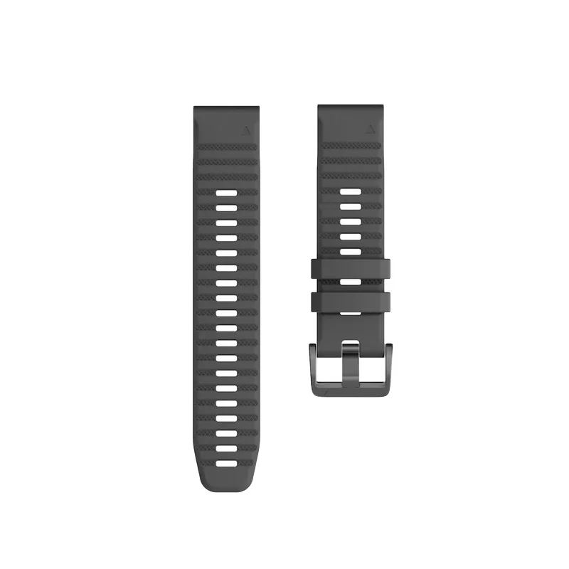 Silikon Uhr Band Für Garmin Fenix 5X/5/6X Pro/6/935/945/MK1/3 HR Armband Ersatz Handgelenk Strap Metall Schnalle 22/26MM band