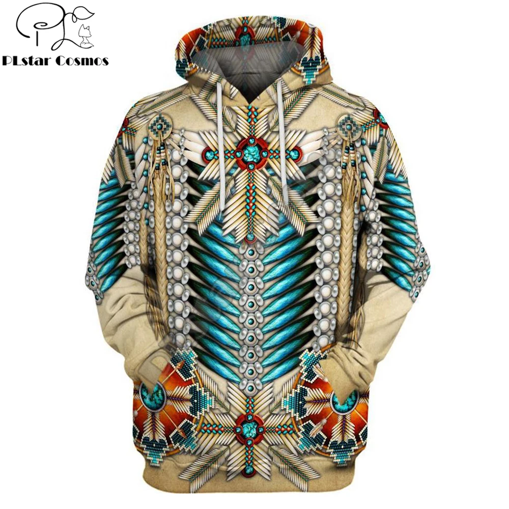 

PLstar Cosmos 2019 New Fashion Bohemia style Hoodie Native Bright Motifs 3D Print hoodies Harajuku streetwear sudadera hombre