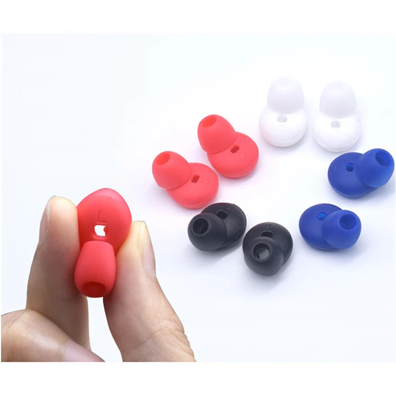 3 Pairs Silicone Ear Tips for Gear Circle SM-R130, Anti-Slip Replacement Ear Bud Eargel for Samsung Gear Circle SM-R130 Earphone