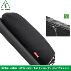 Bolsa elástica impermeable a prueba de polvo, bolsa estándar mediana de talla grande para Hailong Polly Tigershark, batería de bicicleta eléctrica, tela mejorada Sbr