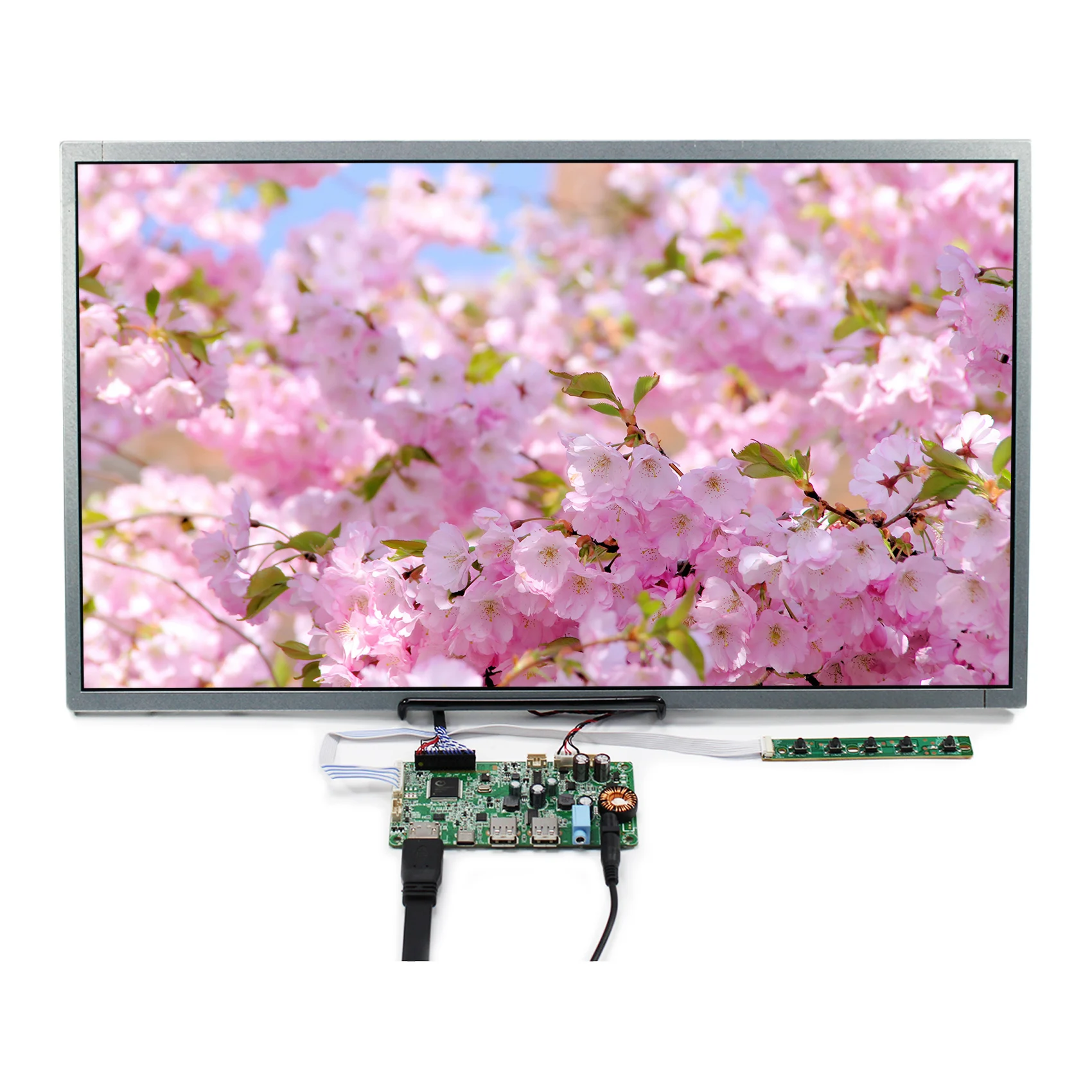 20.7 بوصة MT207FHM-N20 1920X1080 شاشة LCD مع HD-MI نوع C USB لوحة التحكم بحجم الصوت