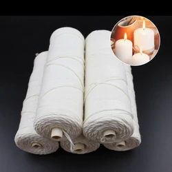 Candle Wicks DIY Candle Making Wick Core Thread Spool Wax Core Paraffin Cotton Braid Candle Wick Handcraft Candle Accessories