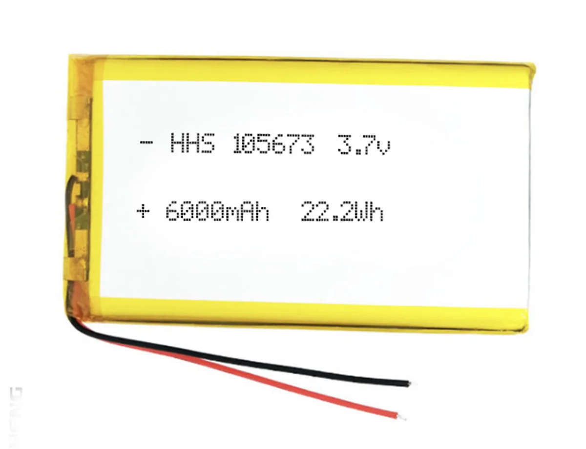 buy more will cheap New 3.7V polymer lithium battery 105673 6000mAh GPS mobile power / device / line power bank tablet