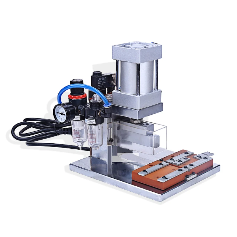 Pneumatic Crimping Machine Computer Cable And Line Automatic Crimping Machine IDC Head Automatic Riveting Press Rowing Machine